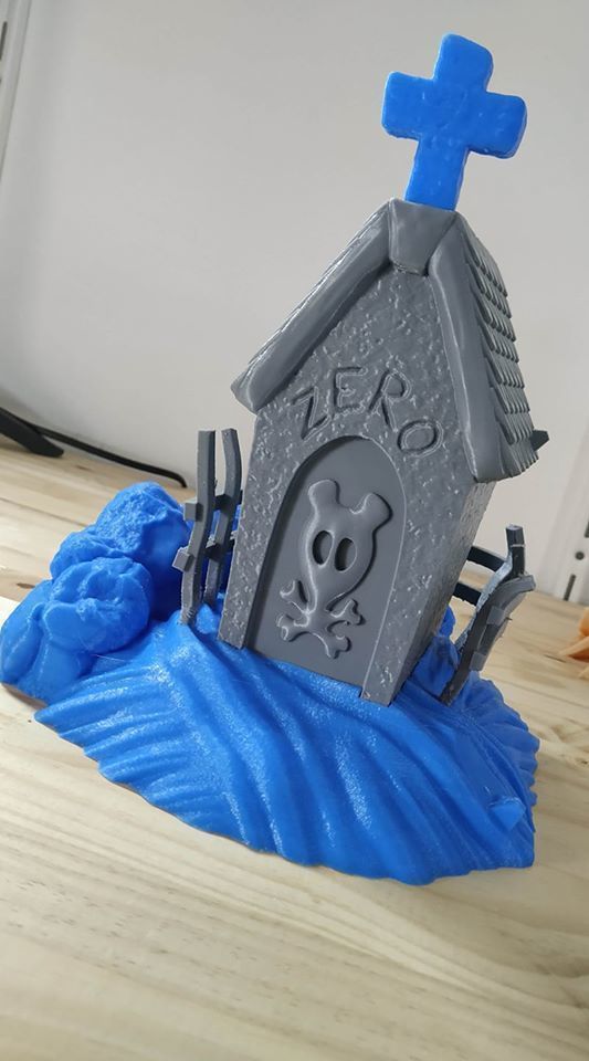 Jack Skellington And Zero - The Nightmare Before Christmas 3D print model_7