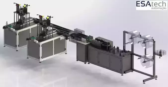 DISPOSABLE MASK MANUFACTURING MACHINE