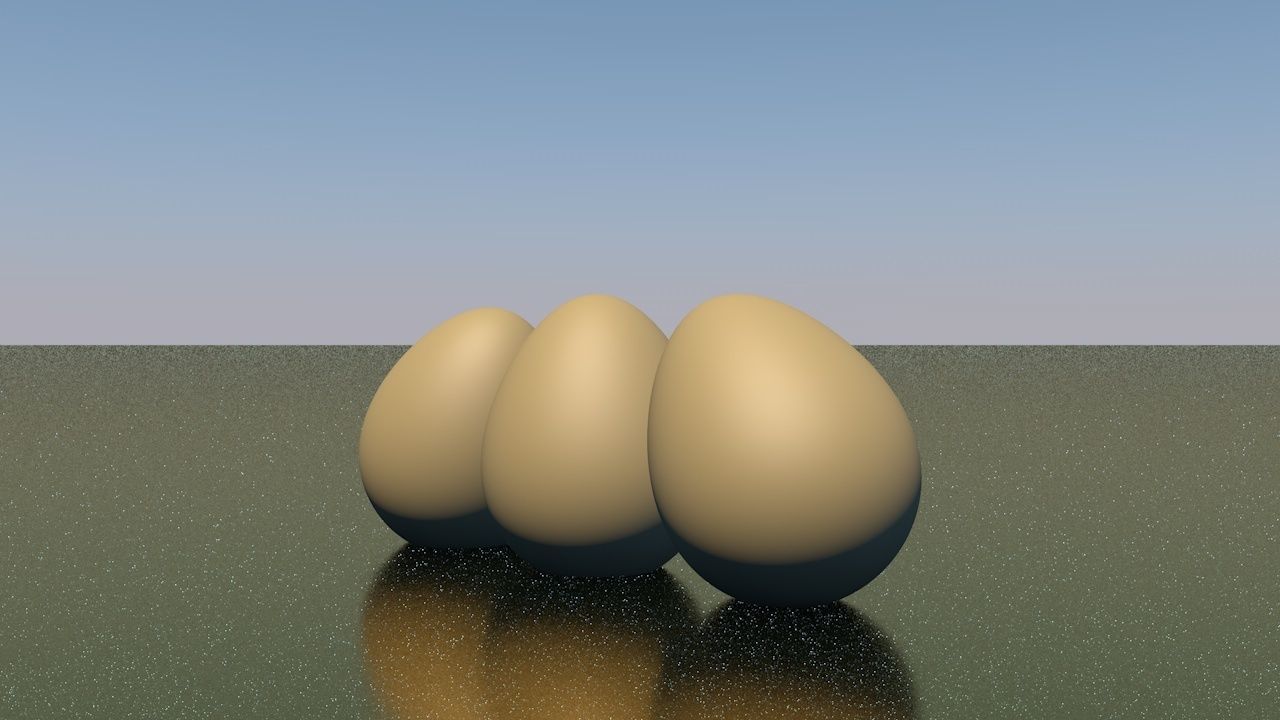 Simple Eggs For Breakfast 3D model_2