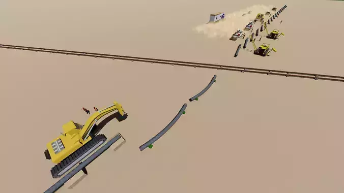 pipe construction simulator