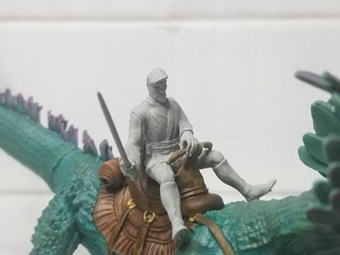 Galactic Raptor With Rider 3D print model_3