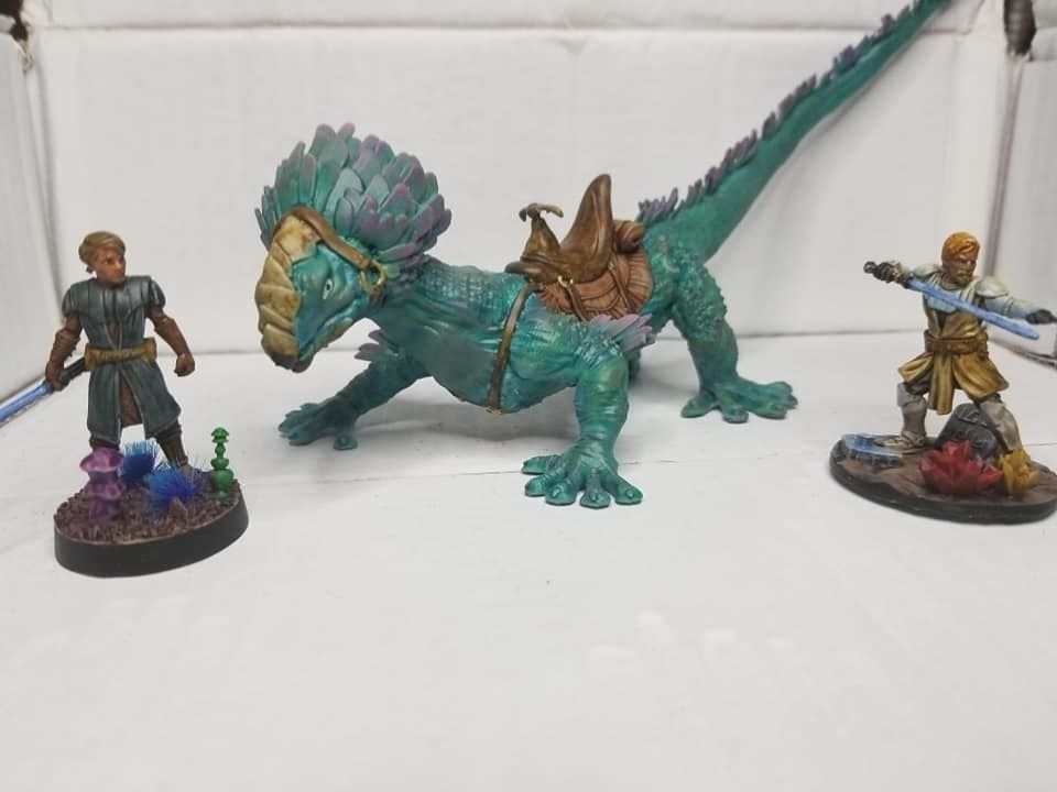 Galactic Raptor With Rider 3D print model_7