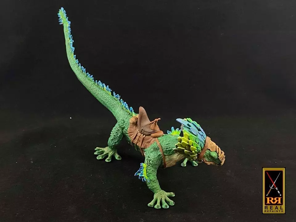 Galactic Raptor With Rider 3D print model_0
