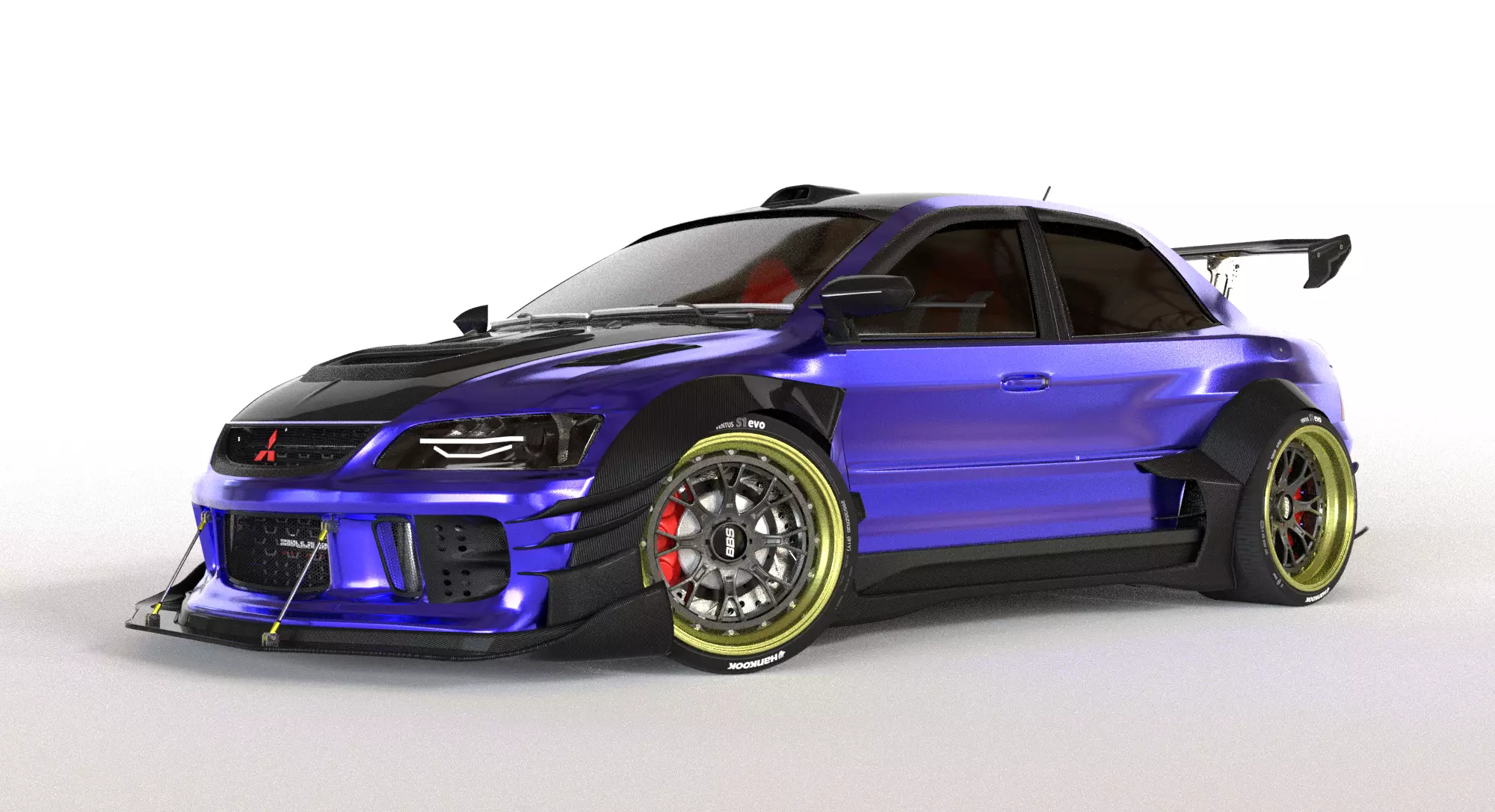 Mitsubishi Lancer Evolution IX 3D model_0