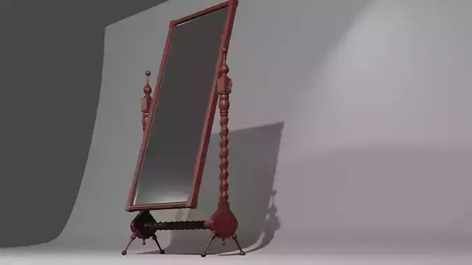 Antique mirror