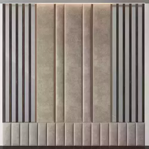 Wall Panel 3d model Low-poly 3D model