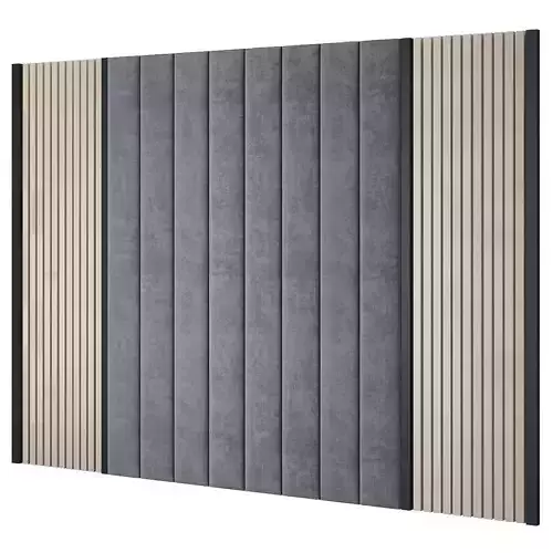 Wall Panel 3d model Low-poly 3D model