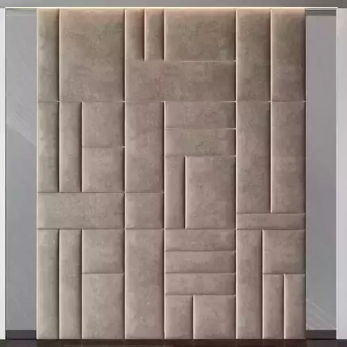 Wall Panel 3d model Low-poly 3D model