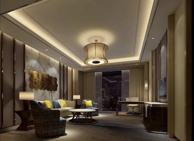 Hotel Suite 3D model