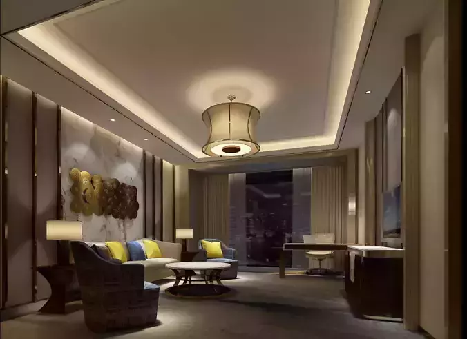 Hotel Suite 3D model