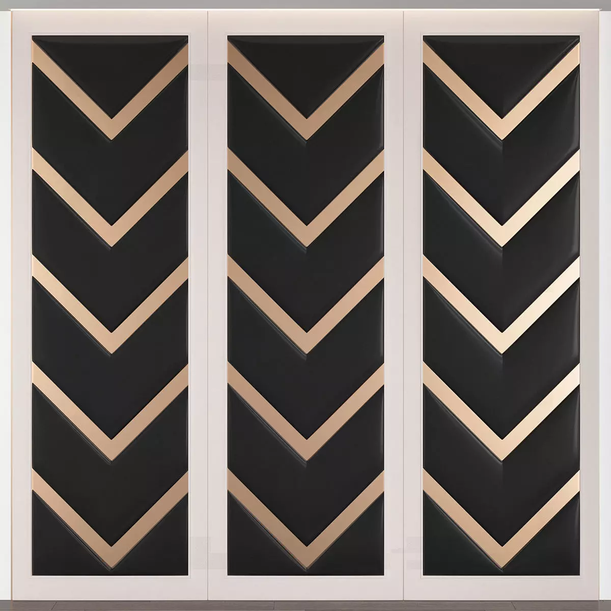 Wall Panel 3d model Low-poly 3D model_0