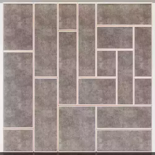 Wall Panel 3d model Low-poly 3D model