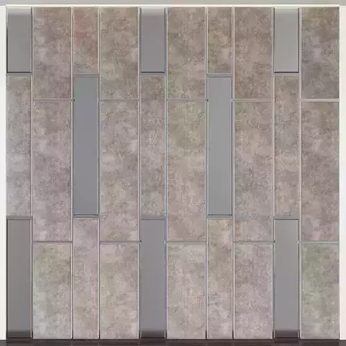 Wall Panel 3d model Low-poly 3D model