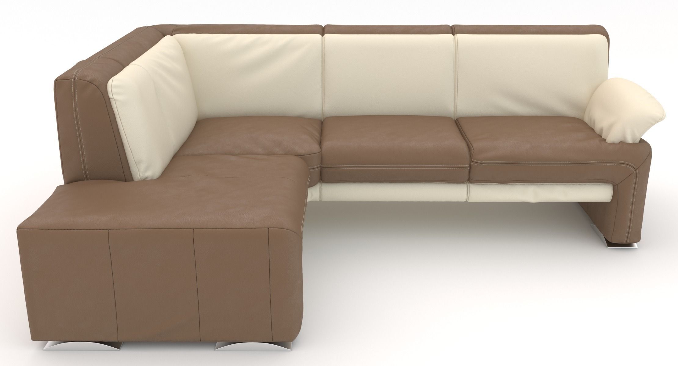 Sectional Sofa Set Deki 3D model_3