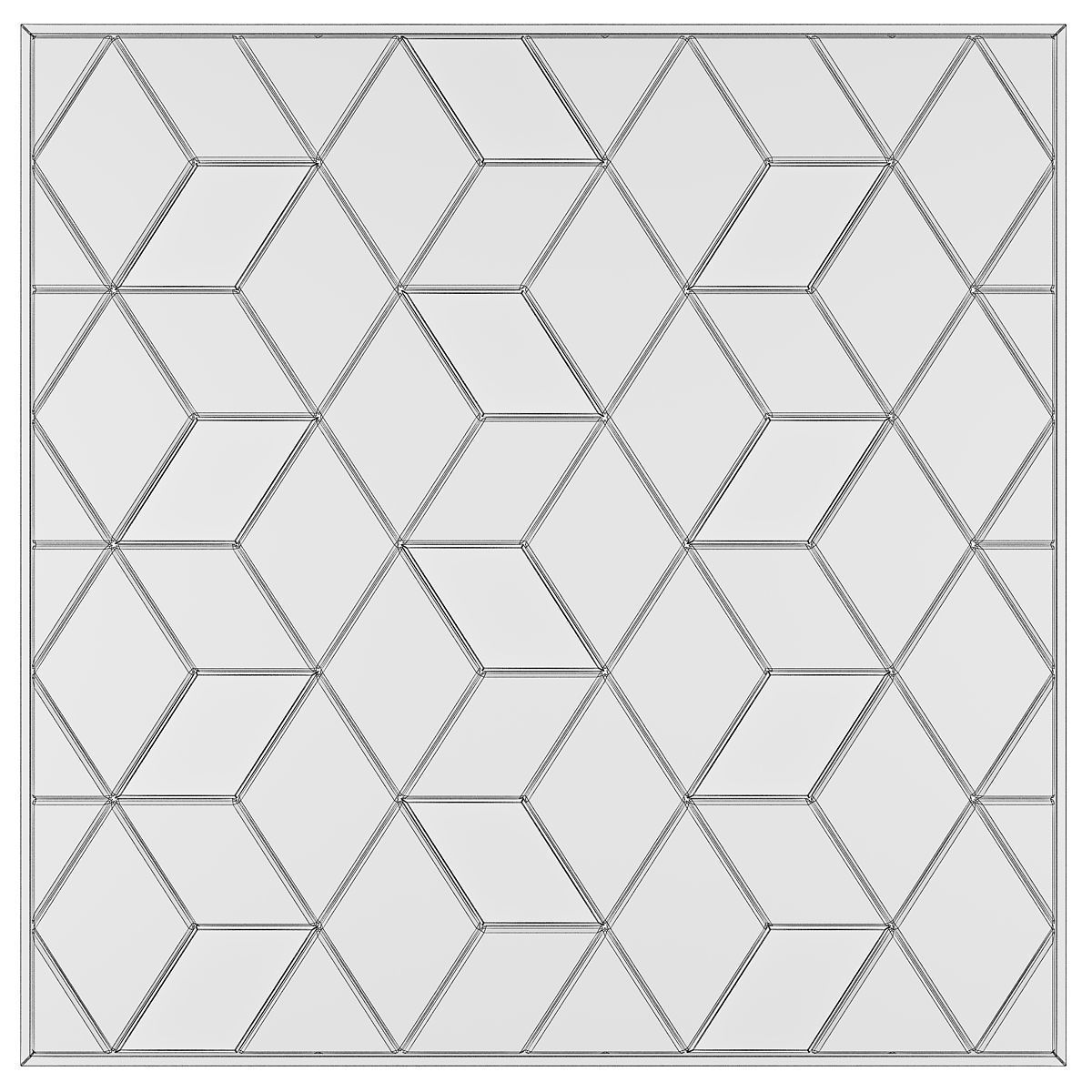 Wall Panel 3d model Low-poly 3D model_1