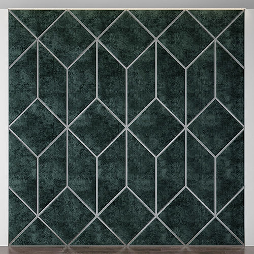 Wall Panel 3d model Low-poly 3D model