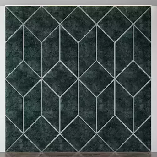 Wall Panel 3d model Low-poly 3D model