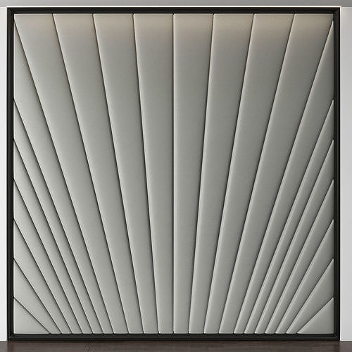 Wall Panel 3d model Low-poly 3D model