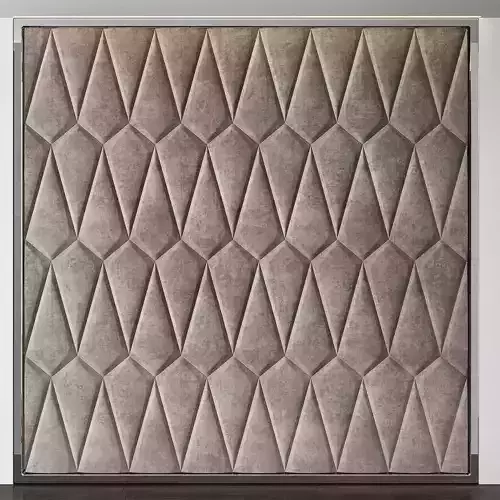 Wall panels 3d model  Low-poly 3D model