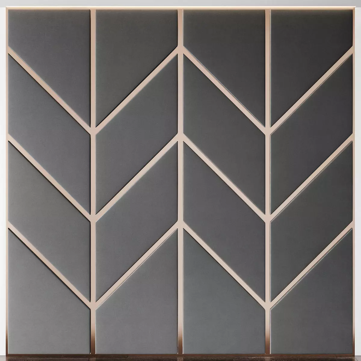 Wall Panel 3d model Low-poly 3D model_0