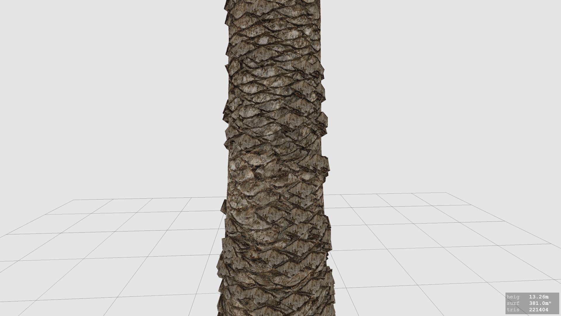 Palm Tree - Pineapple Palm - Phoenix Canariensis 3D model_3