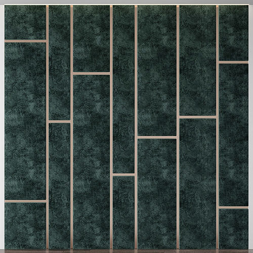 Wall Panel 3d model Low-poly 3D model