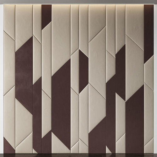 Wall Panel 3d model Low-poly 3D model