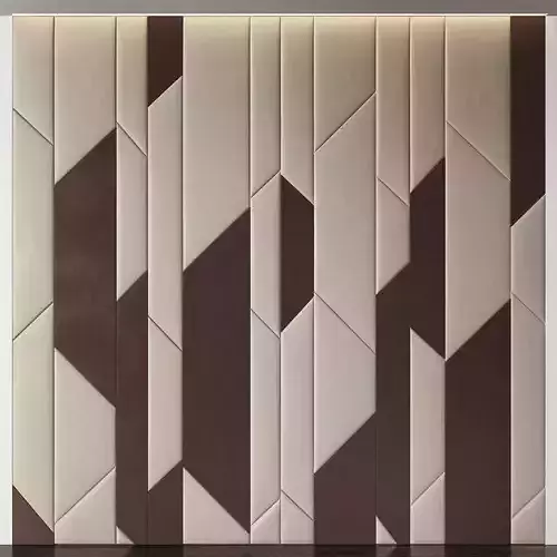 Wall Panel 3d model Low-poly 3D model