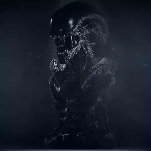 Xenomorph Bust 3D print model