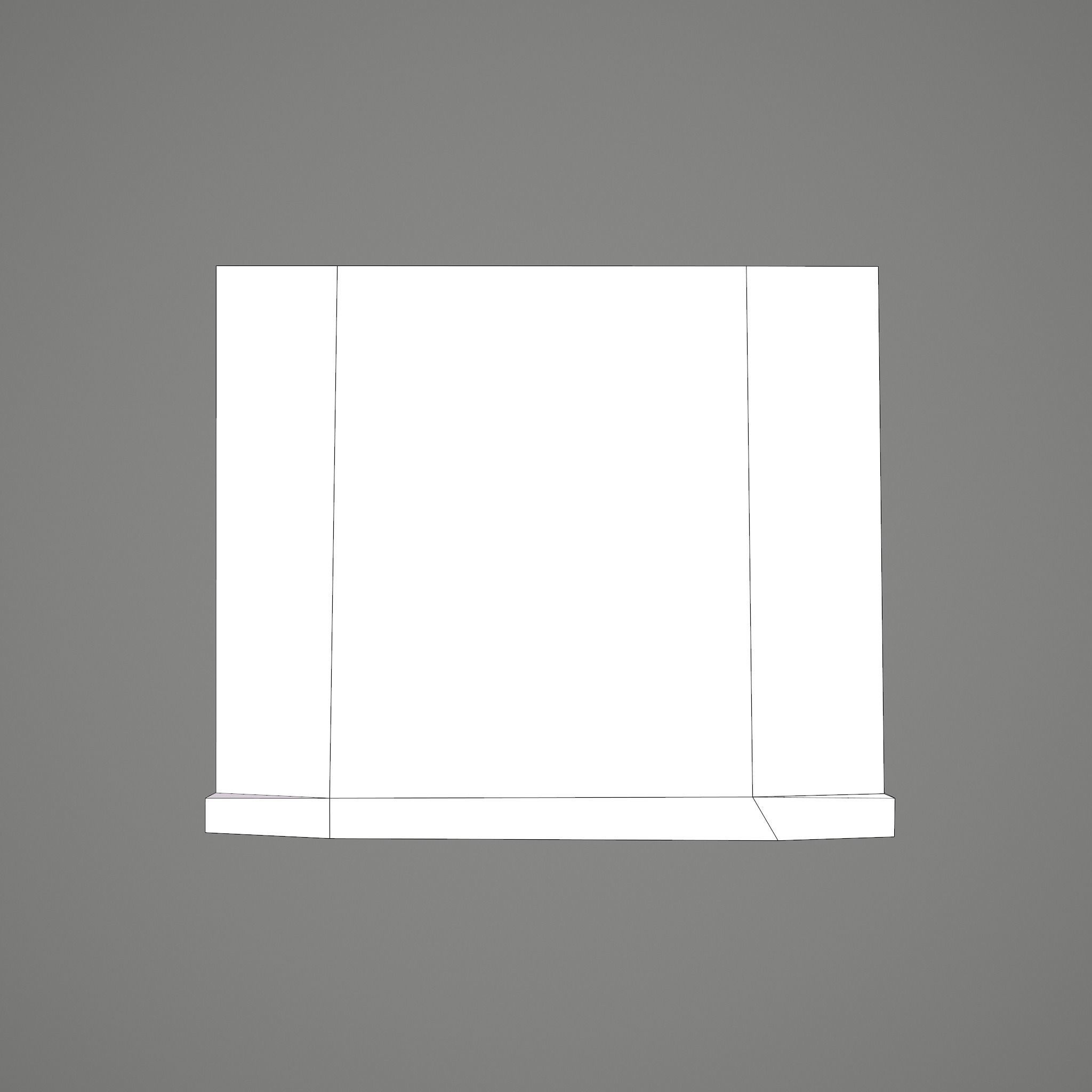 Medieval Style Wardrobe Low-poly 3D model_51