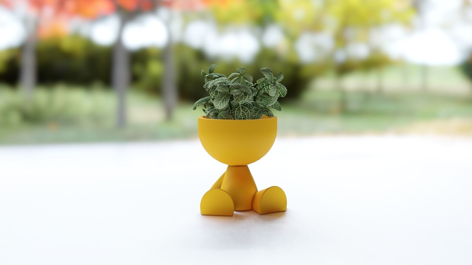 Maceta Moderna Decoracion 3D print model_1