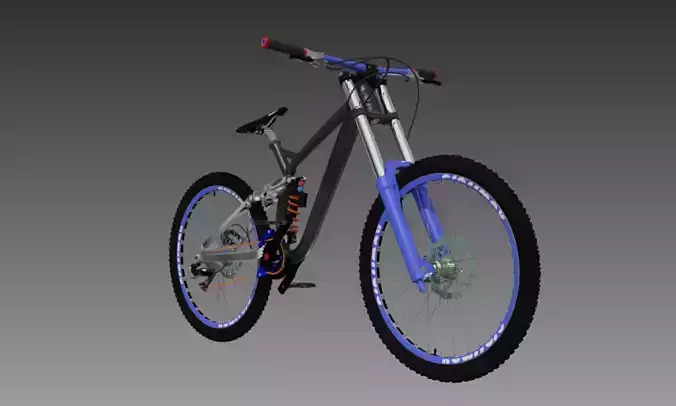 downhill bike bicycle