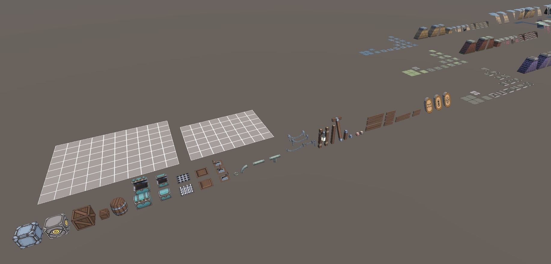 EnviroKit - THE SEWERS - Retro Lowpoly Low-poly 3D model_14