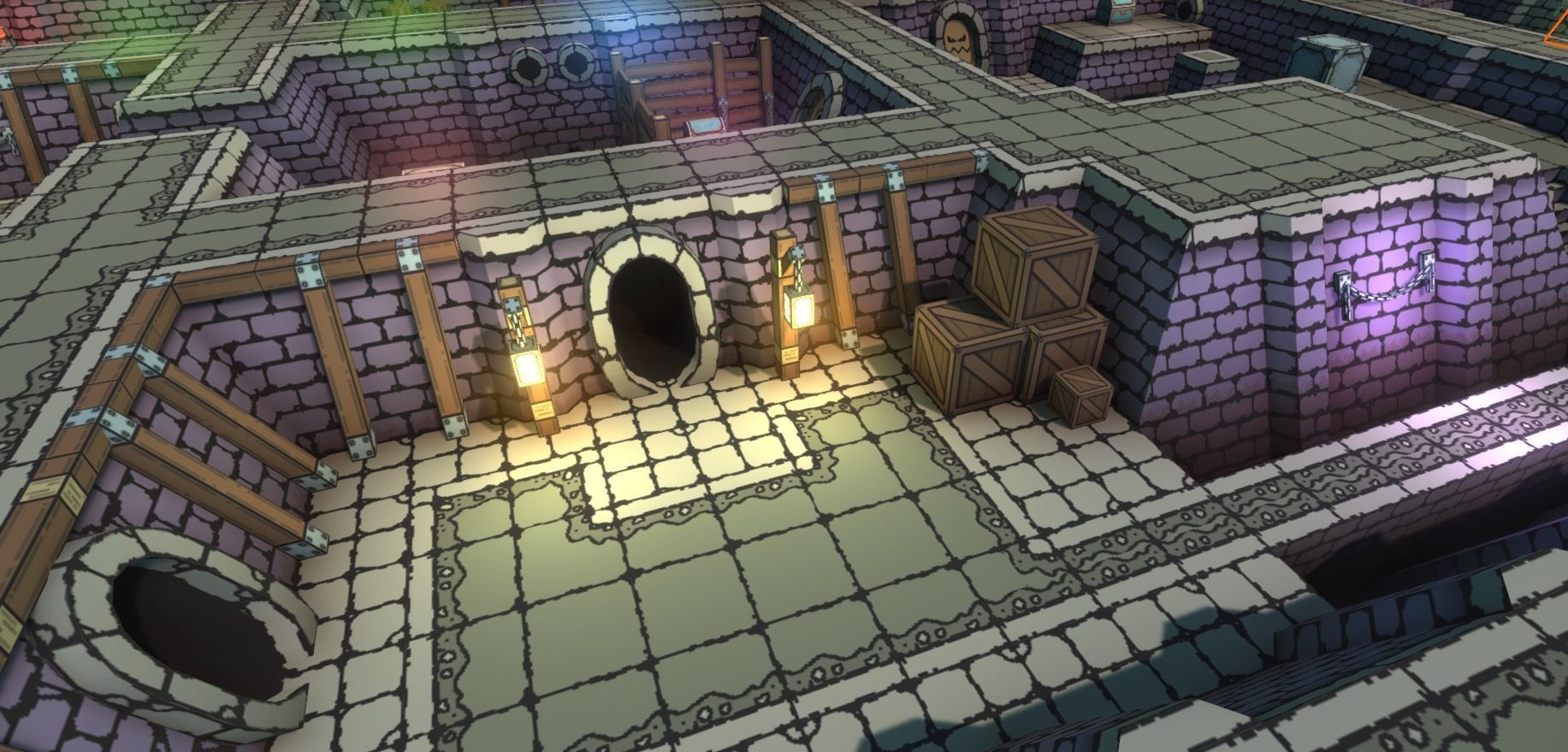 EnviroKit - THE SEWERS - Retro Lowpoly Low-poly 3D model_6