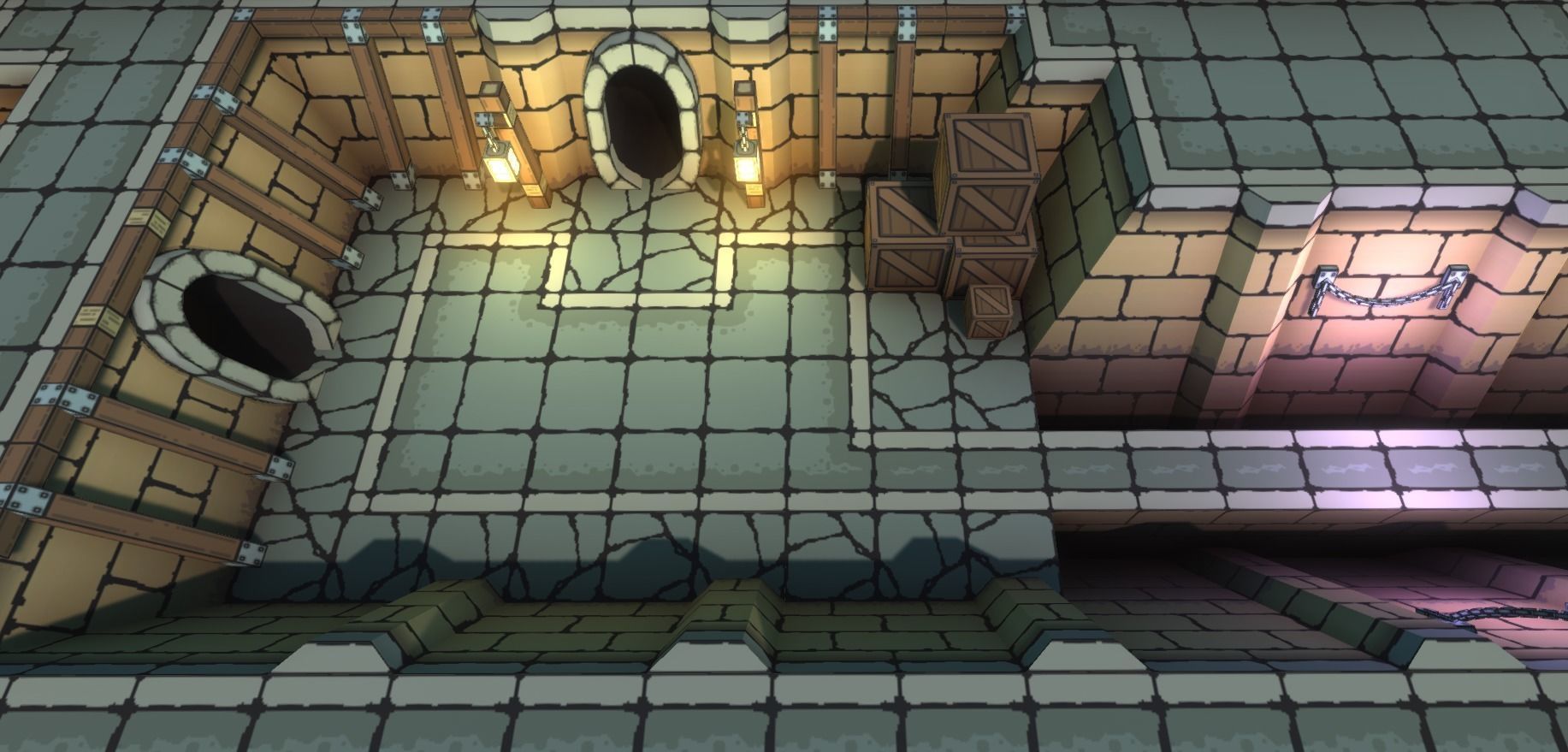 EnviroKit - THE SEWERS - Retro Lowpoly Low-poly 3D model_12