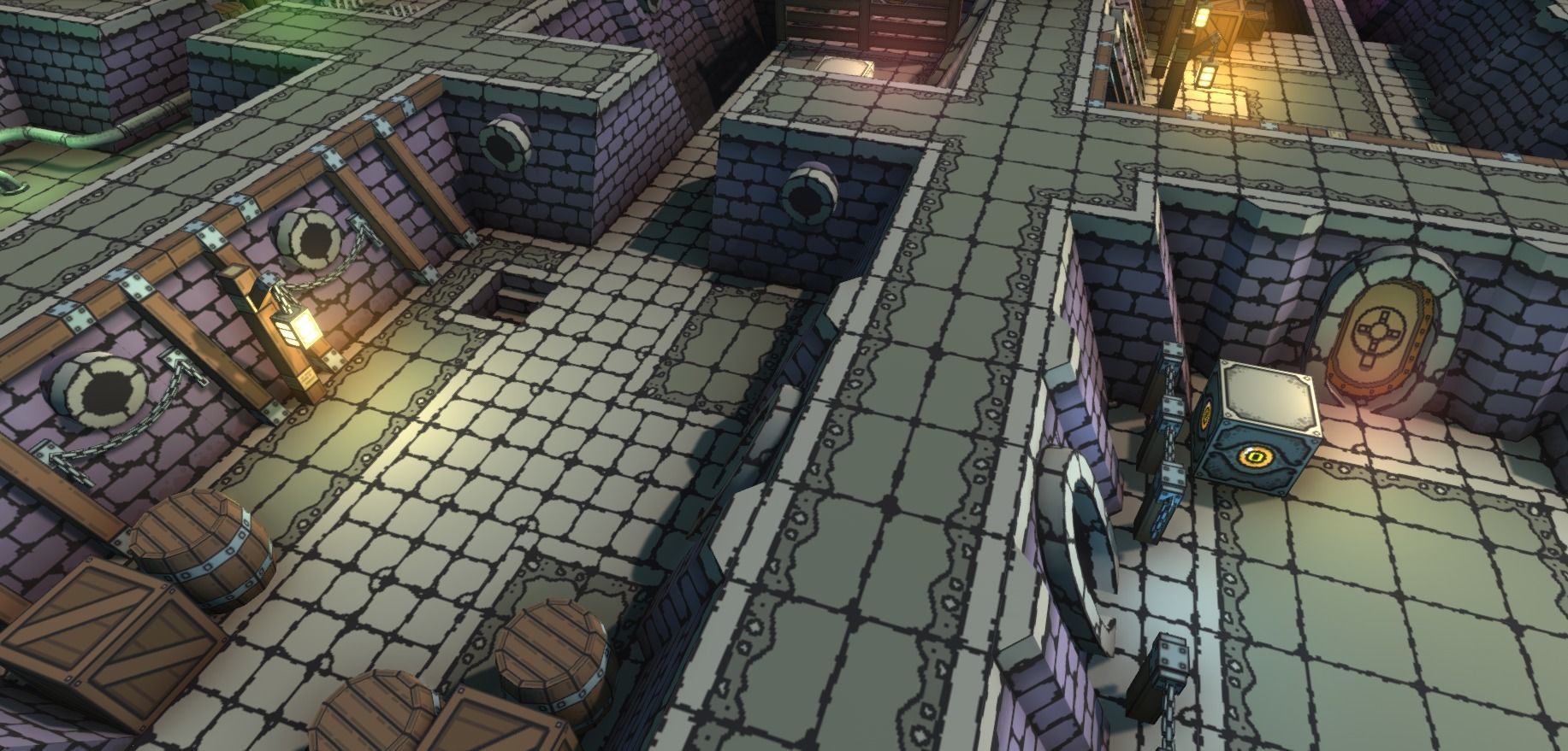 EnviroKit - THE SEWERS - Retro Lowpoly Low-poly 3D model_3