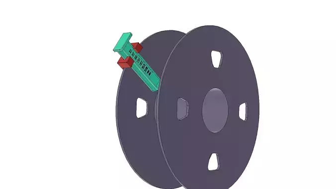 filament counter 3D print model