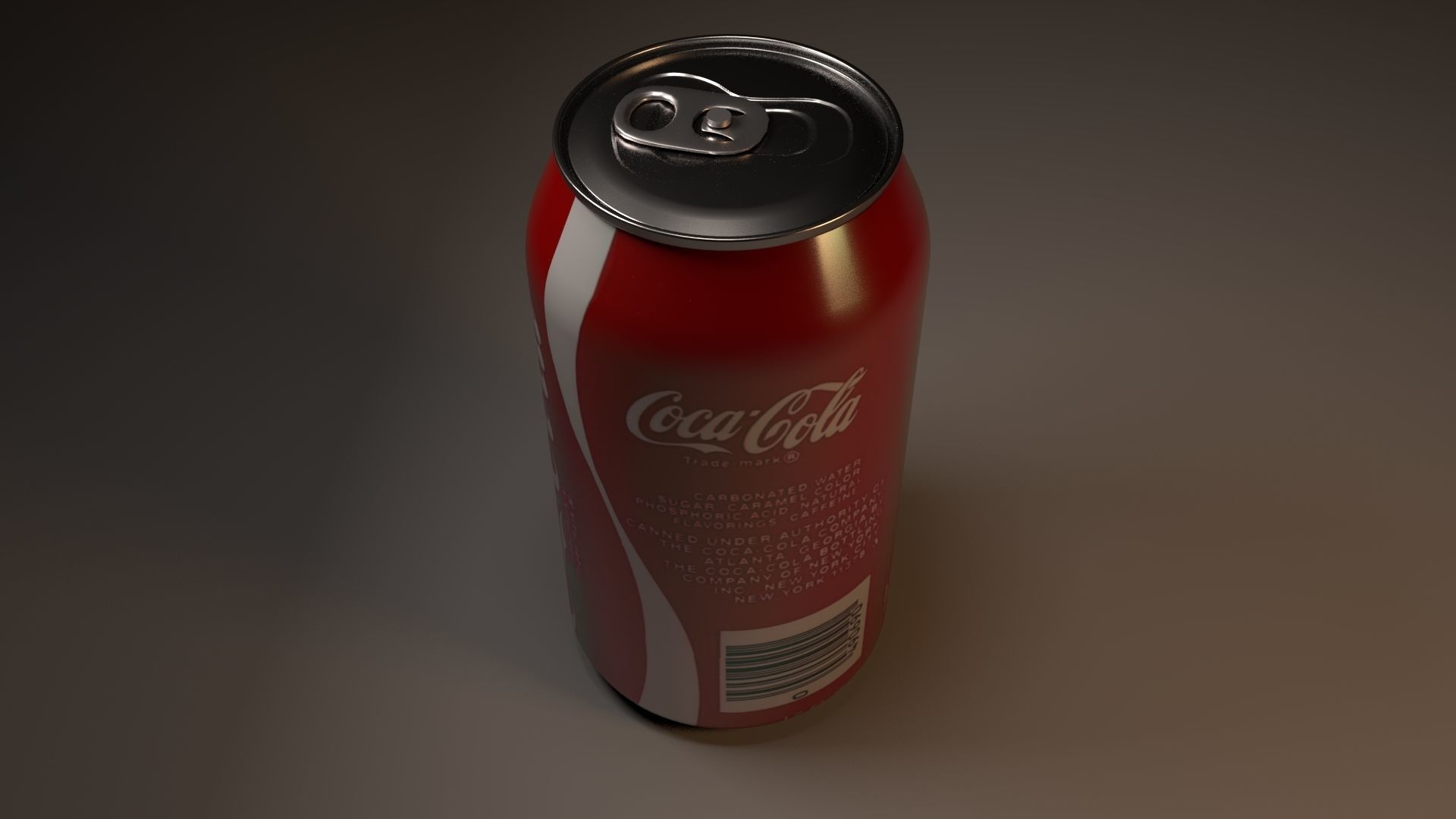Coca Cola Can 3D model_3