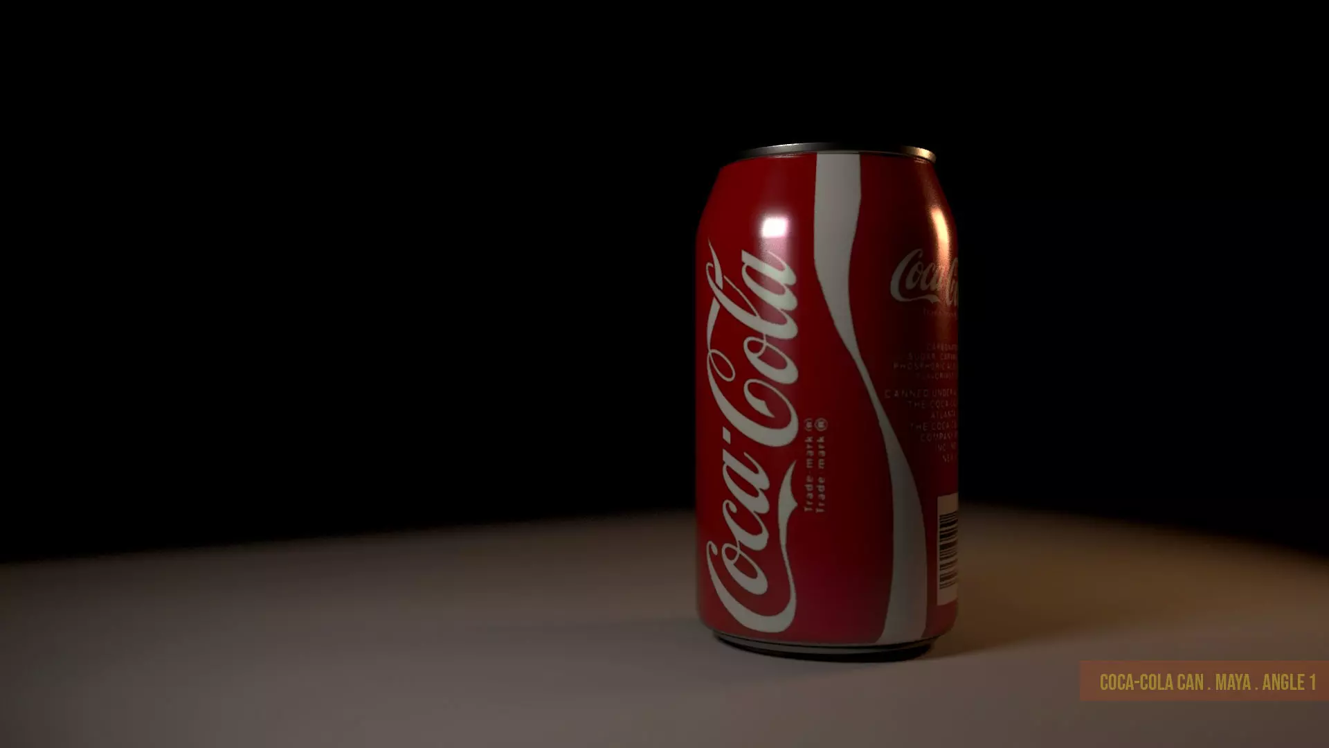 Coca Cola Can 3D model_0