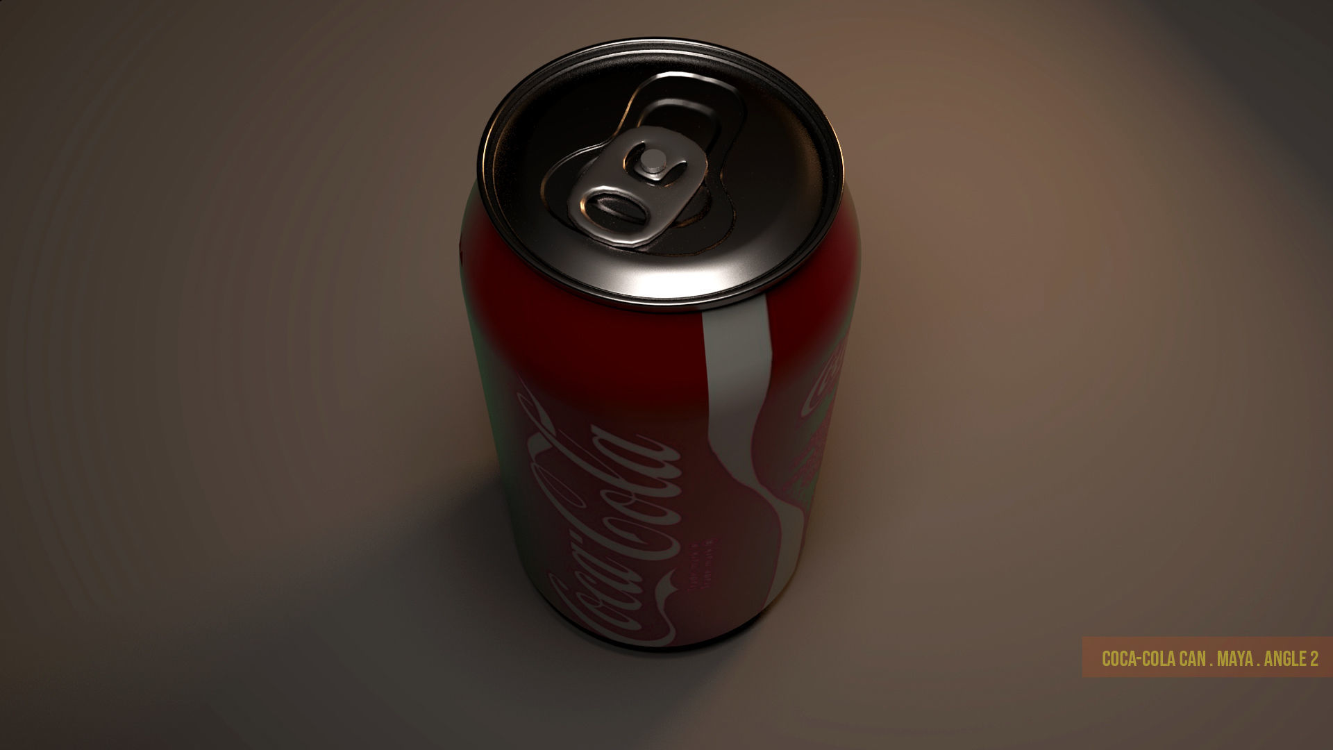 Coca Cola Can 3D model_1
