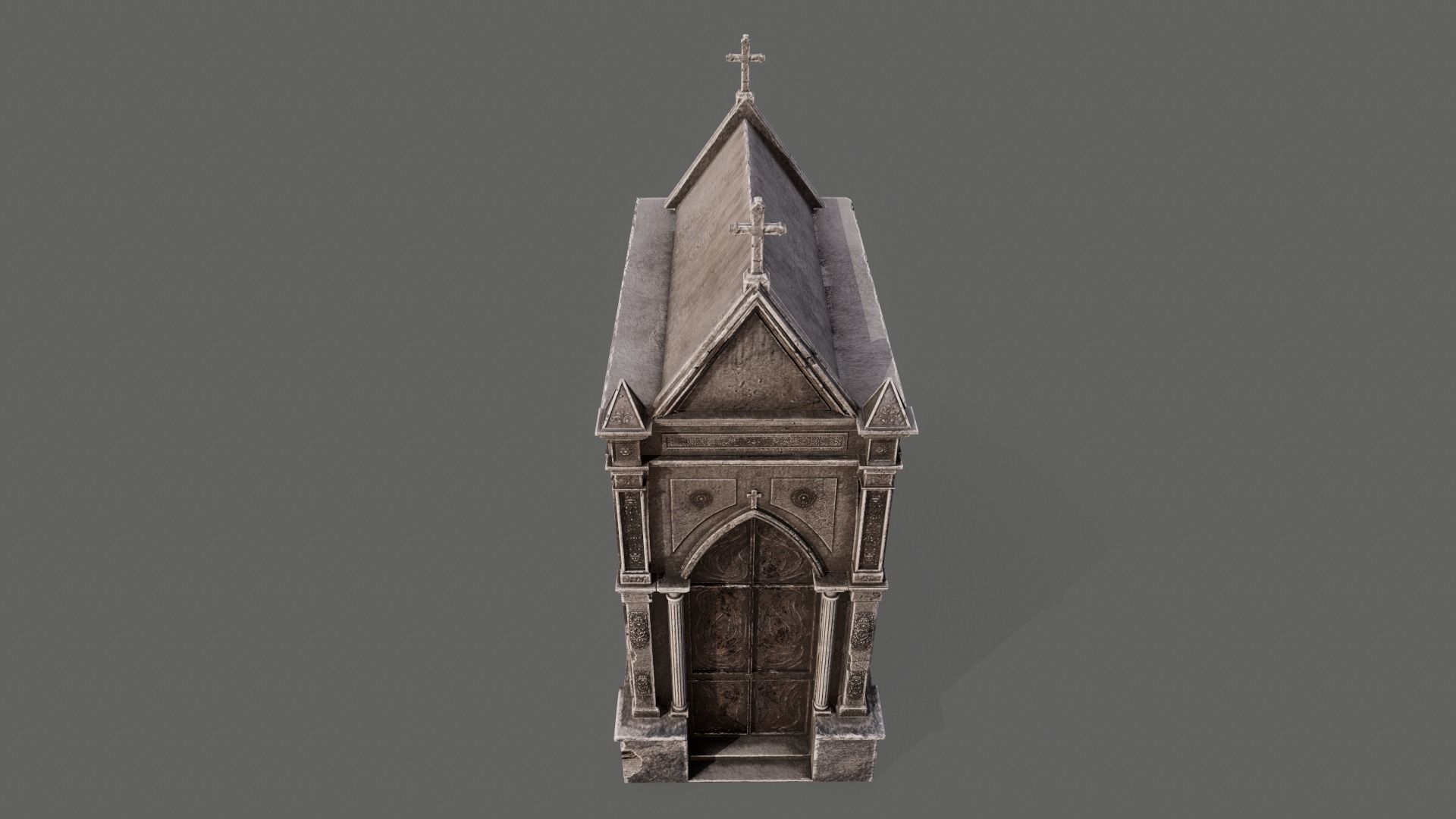 Old Mausoleum 3D model_3