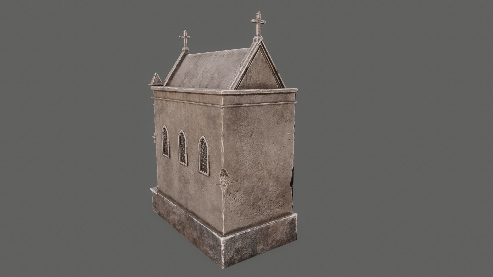 Old Mausoleum 3D model_6