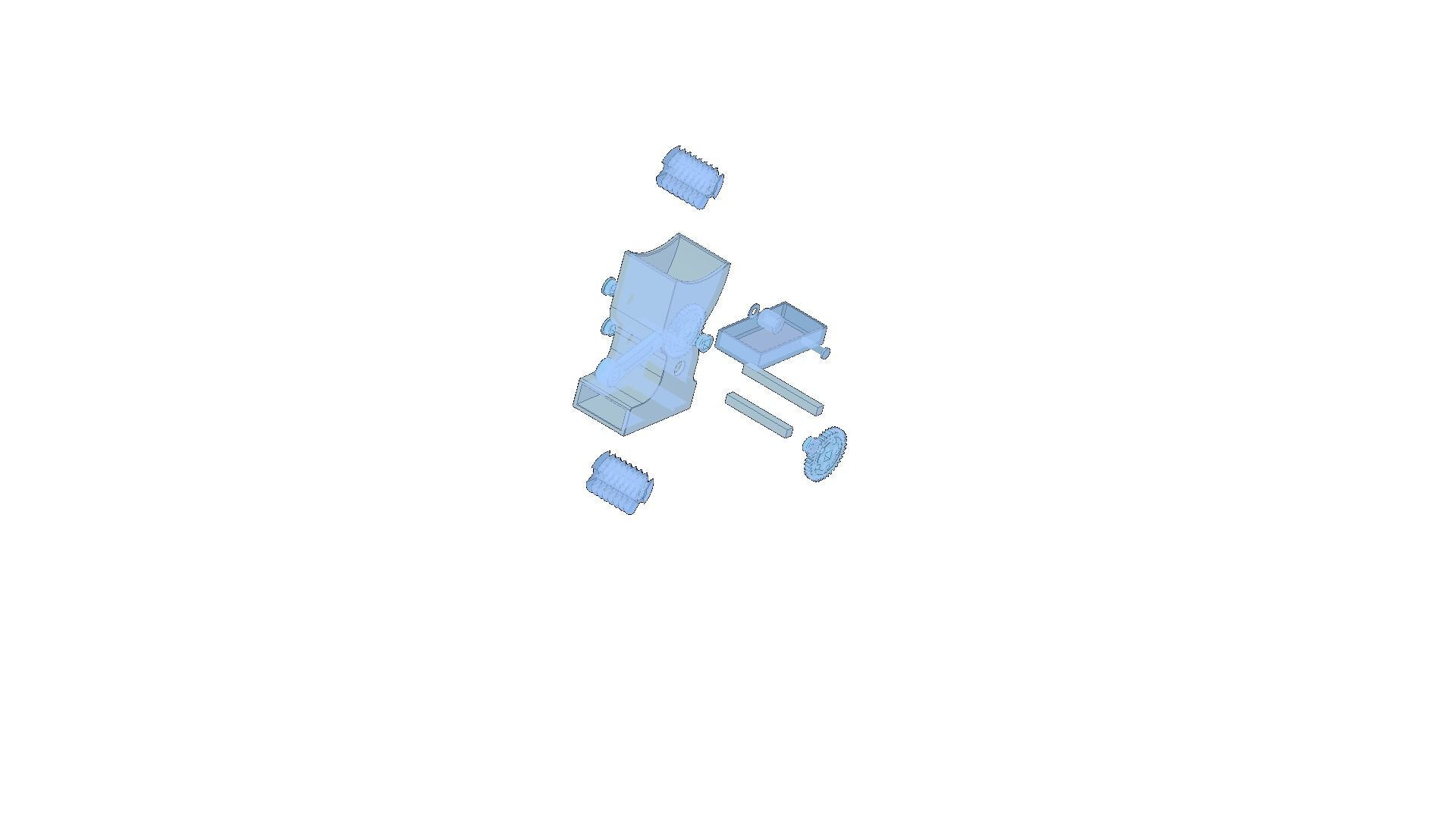 herb grinder 3D print model_8