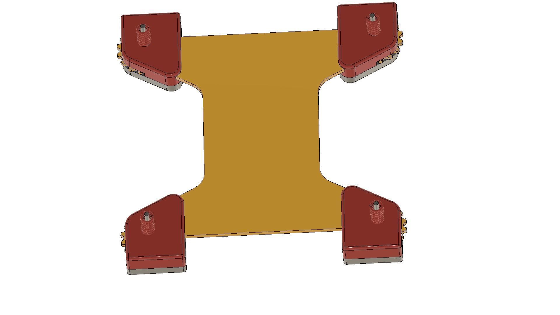 BUILD PLATE ADJUST FOR 3D PRINTER 3D print model_2