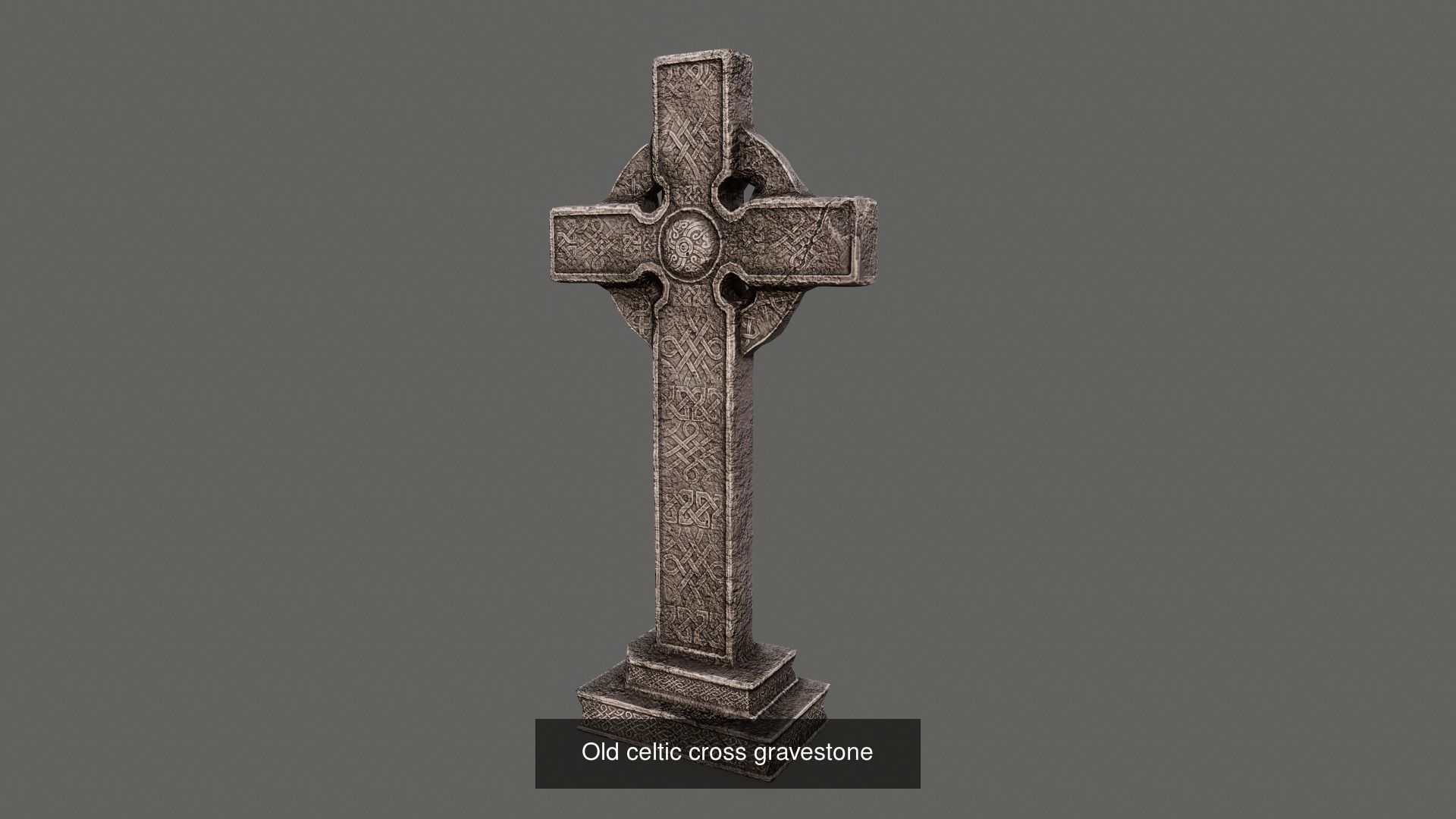 Old Cemetery PBR 3D Model Collection_12