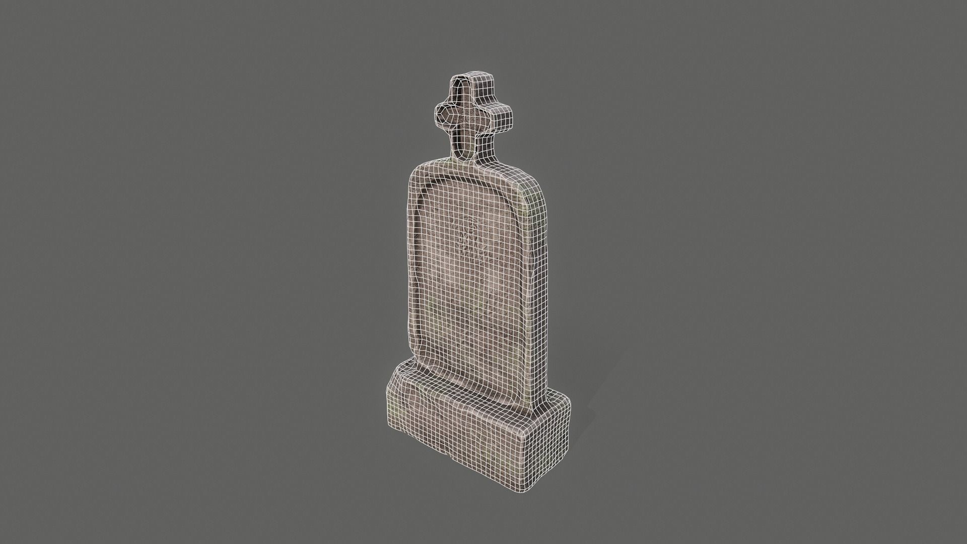 Old Cemetery PBR 3D Model Collection_17