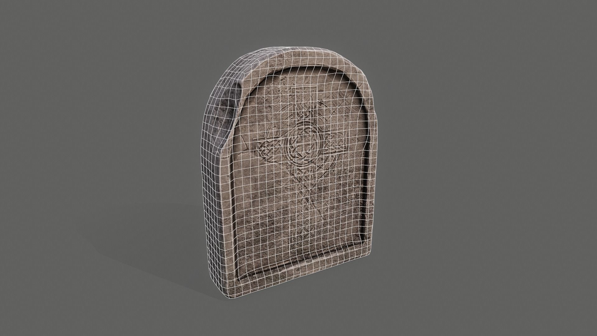 Old Cemetery PBR 3D Model Collection_18