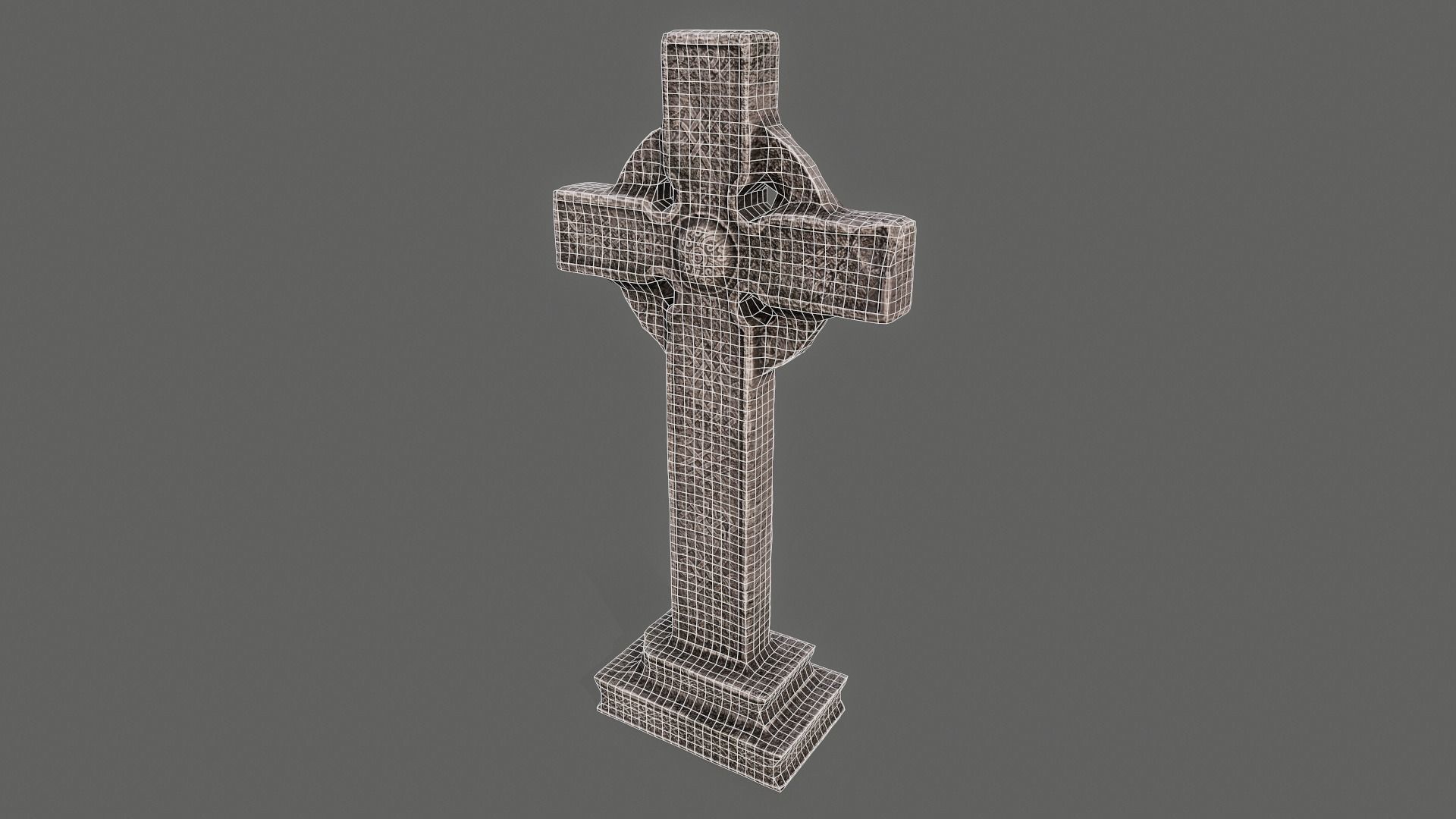 Old Cemetery PBR 3D Model Collection_19