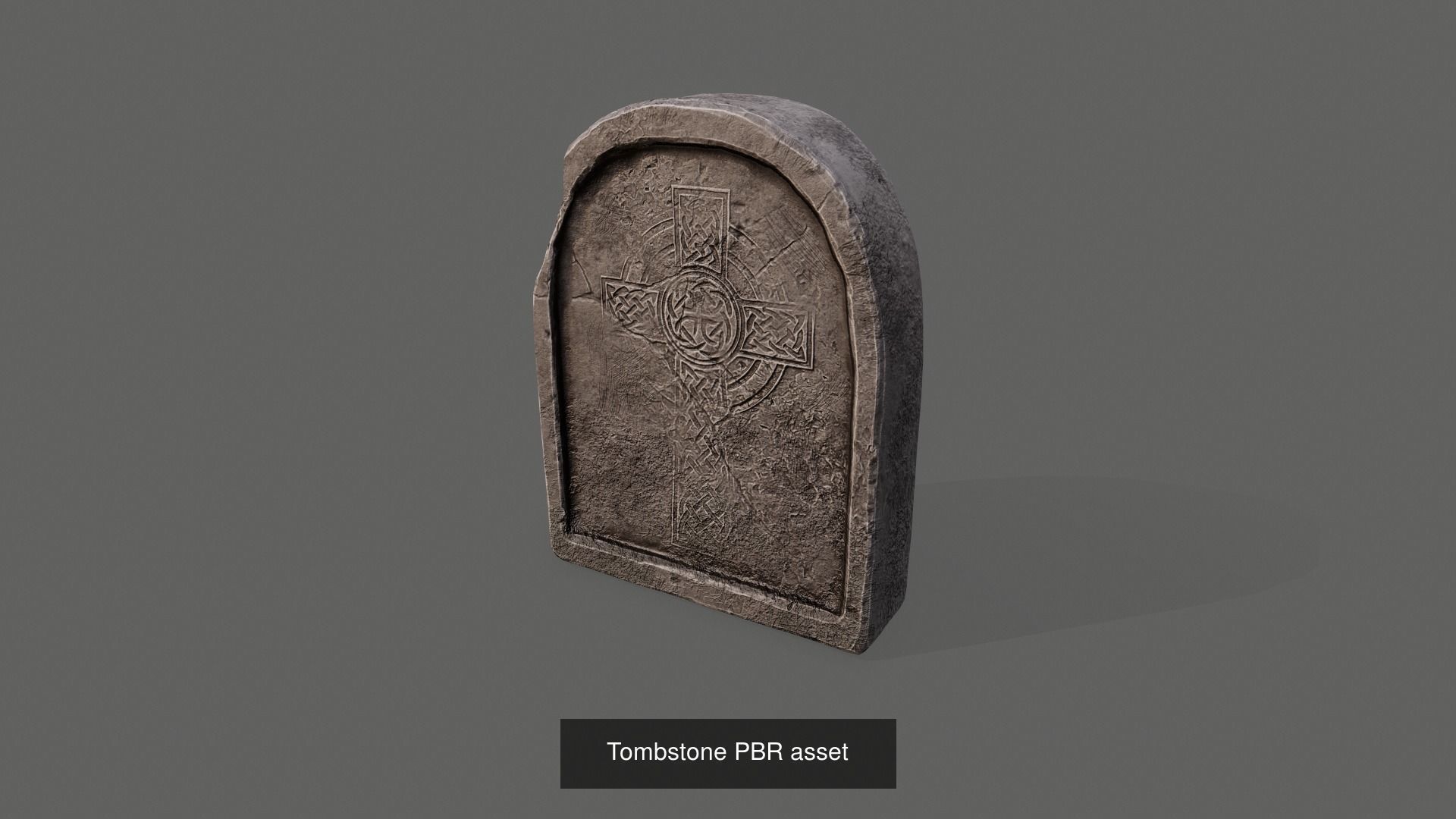 Old Cemetery PBR 3D Model Collection_11