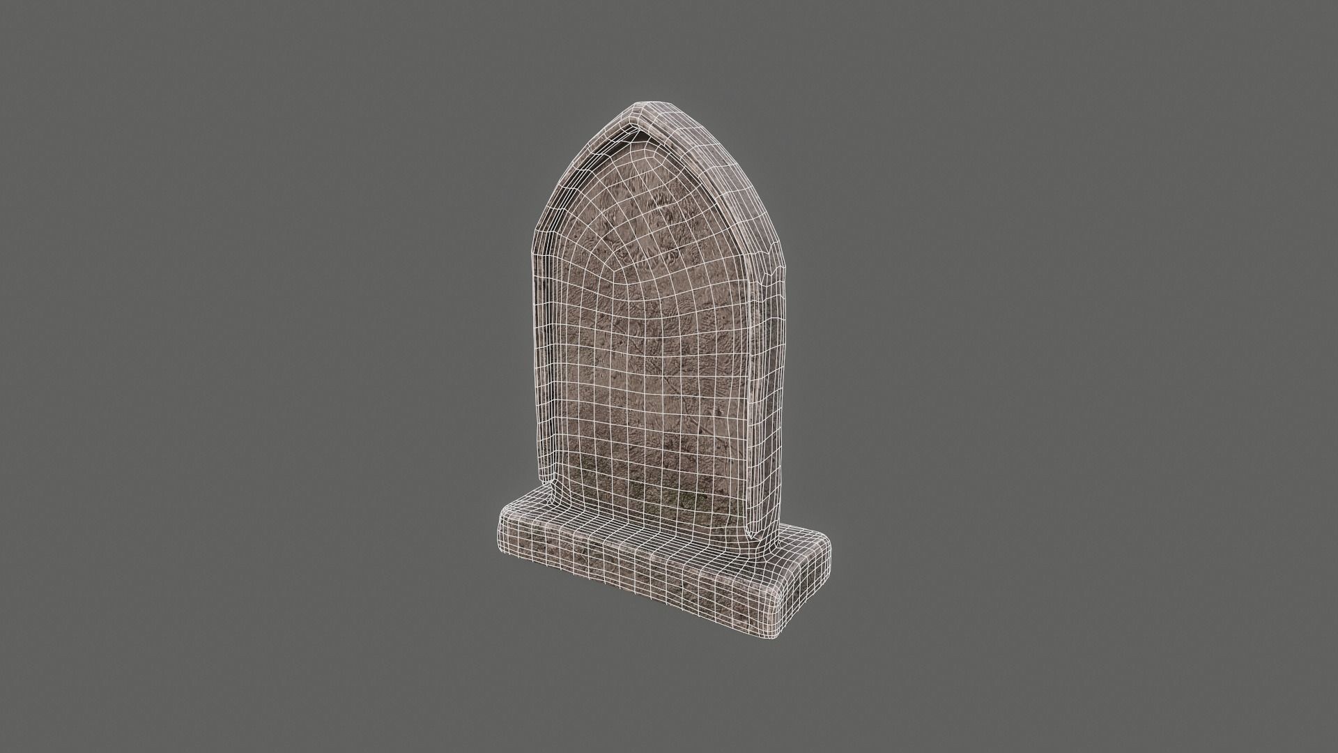Old Cemetery PBR 3D Model Collection_16